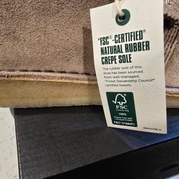 Clarks Originals Men's Desert Trek Wolf Suede 26180650 Boots Shoes Mens Size 10 - Picture 7 of 15